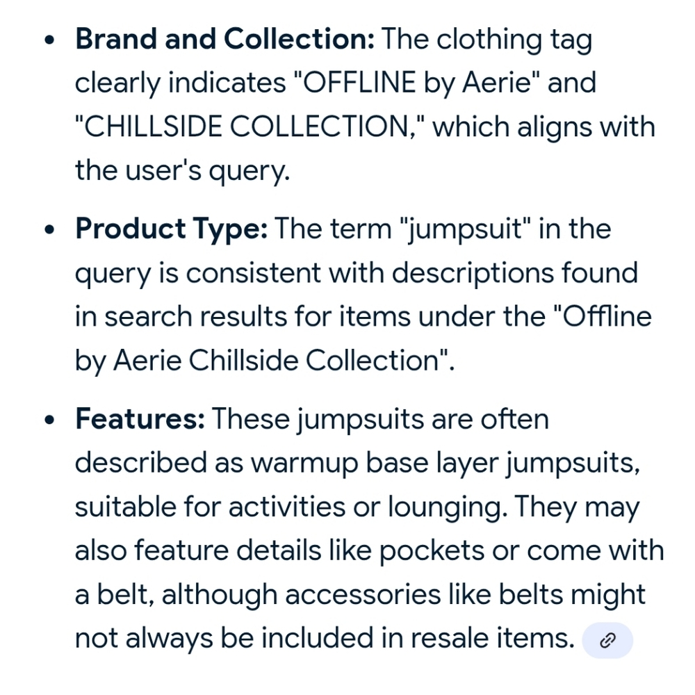 Offline by Aerie Chillside Collection Jumpsuit - Picture 4 of 5